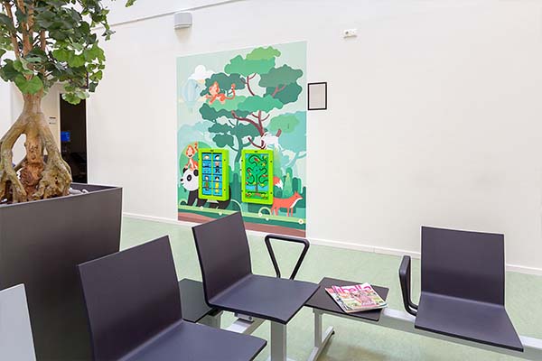 Aangenaam wachten in uw wachtkamer door een kinderhoek Aangenaam wachten in uw wachtkamer door een kinderhoek
