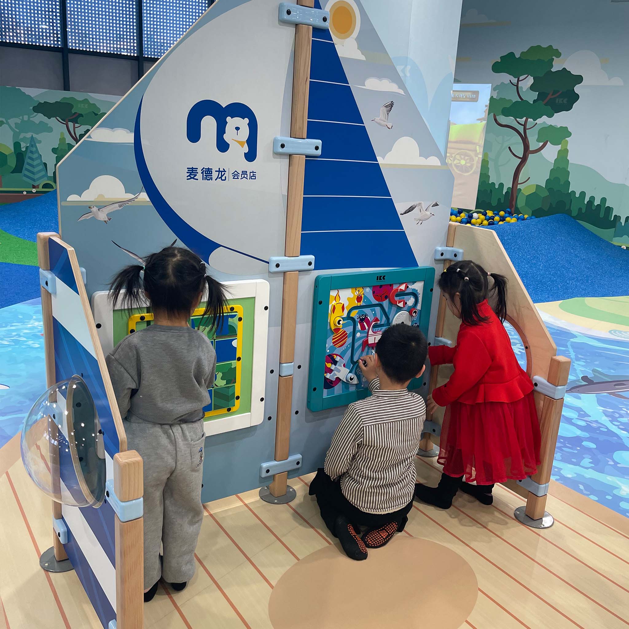 IKC grote speelruimte kinderhoek bij groothandel METRO China in Yanjiao IKC grote speelruimte kinderhoek bij groothandel METRO China in Yanjiao