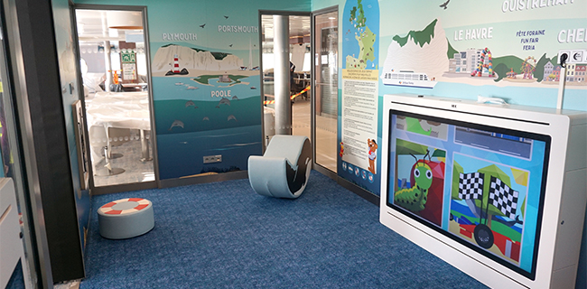 Speelruimte voor kinderen op cruiseschip Speelruimte voor kinderen op cruiseschip