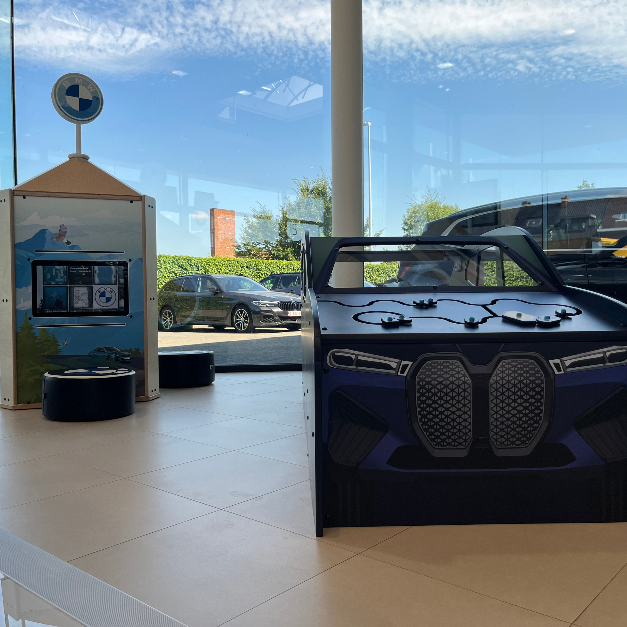 BMW Dealership Showroom Kids Corner