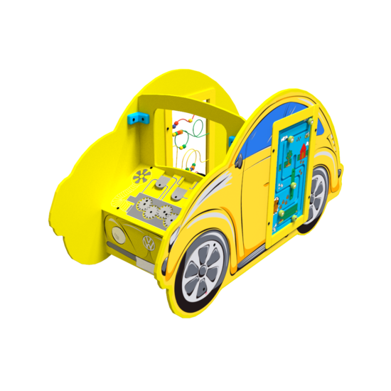 Speelsysteem in de vorm van een Beetle in een auto thema | IKC speelsystemen